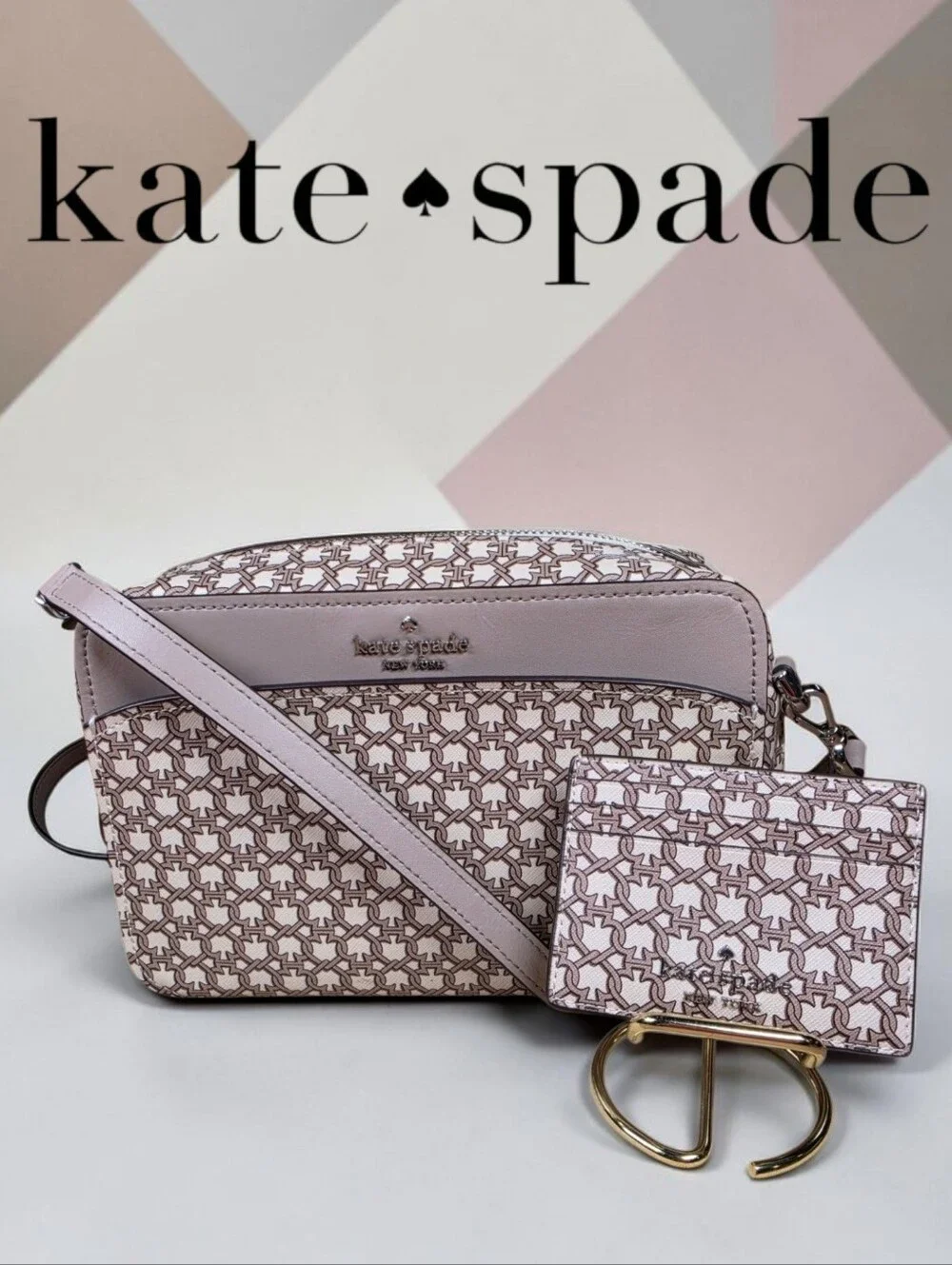 kate spade Spade Link  Camera Crossbody w/ Wallet Set (Combined Retail $508)